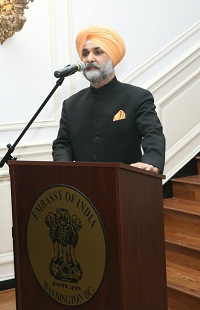 Remarks by Charge D' Affaires Ambassador Taranjit Singh Sandhu.