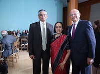 Ambassador Arun K. Singh participating in the India Abroad Person of the Year Award function on June 12, 2015 in New York. (Photo Credit: Paresh Gandhi/India Abroad)