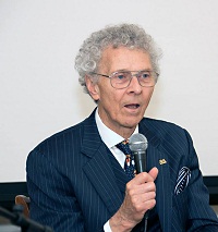 Mr Robert Chitester, Exe. Producer, moderating the Panel Discussion during "Premier Screening of 'India Awakes' and Discussion with Film Crew" event at Embassy of India, Washington DC on August 13, 2015.
