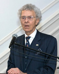 Mr Robert Chitester, Exe. Producer (and President & CEO, Free To Choose Media), introducing the film 
'India Awakes' at "Premier Screening of 'India Awakes' and Discussion with Film Crew" event at the Embassy of India, Washington DC on August 13, 2015.