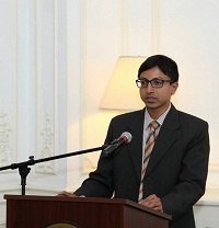 Briefing by Counsellor Gauraglal Das on India-US Relations.