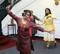 Samples dance and music performance by Shashidharan Nair and the entire troupe.