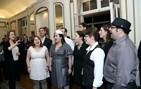 Makela Jewish Choir Group presenting Hebrew songs on the occasion.