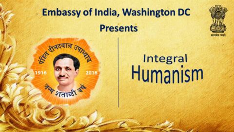 Celebration of 100th Birth Anniversary of Pandit Deendayal Upadhyaya at the Embassy of India, Washington, DC on Monday, September 25, 2017.
