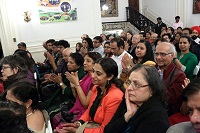 Guests in attendance at 'Raag, Rhythm and Repartee: A Musical Evening of 'Jugalbandi' presented by Embassy of India, Washington DC on April 6.