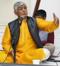 Recital by Gundecha Brothers and accompanying musicians.