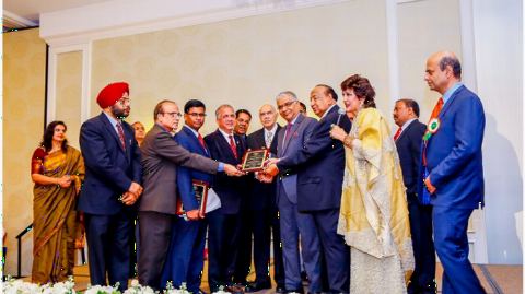 Photo 5 of Community reception hosted by the Indian American community in honour of Mr. Santosh Jha, Deputy Chief of Mission on September 9 and September 11