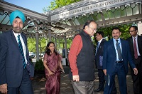 Finance, Defence and Corporate Affairs Minister Mr. Arun Jaitley arrived in Washington DC on April 20, 2017 to attend IMF-World Bank Spring Meetings 2017