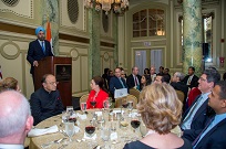 Embassy of India Dinner in honour of Hon'ble Minister for Finance, Defence and Corporate Affairs, Mr. Arun Jaitley on 21 April, 2017