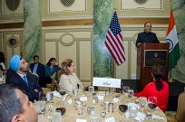 Embassy of India Dinner in honour of Hon'ble Minister for Finance, Defence and Corporate Affairs, Mr. Arun Jaitley on 21 April, 2017