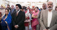 Guests in attendance at the 'Baisakhi' celebrations hosted at the Embassy Residence on April 23, 2016.