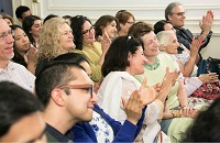 Guests in attendance at the cultural event "'Bhairavi Beatbox' - Hindustani Music Meets Hip Hop", presented by Embassy of India, Washington DC on May 20.