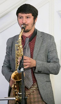 Ejiah Jamal on (Saxophone /Flute) performing during the cultural event "'Bhairavi Beatbox' - Hindustani Music Meets Hip Hop", presented by Embassy of India, Washington DC on May 20.