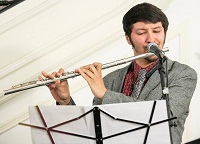 Ejiah Jamal on (Saxophone /Flute) performing during the cultural event "'Bhairavi Beatbox' - Hindustani Music Meets Hip Hop", presented by Embassy of India, Washington DC on May 20.