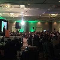 Ambassador Arun K. Singh addressing the Indo-American community of Georgia at a reception held in his honour in Atlanta, Ga February 24, 2016