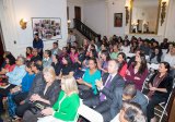 Guests in attendance at the Book Reading event titled "When Dimple Met Rishi" with Sandhya Menon, hosted at the Embassy on September 1, 2017.