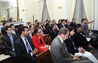 U.S. Congressional staffers at the event.
