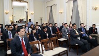 U.S. Congressional staffers at the event.