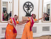 'Ghoomar' (Rajasthani Folk Dance) performed by Indian Dance Educators Association (IDEA) Dancers Tina Sharma and Ayesha Simha.