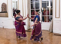 'Kummi' (Tamil Nadu Folk Dance) performed by Indian Dance Educators Association (IDEA) Dancers Ms Shanthi Ashok and Vidya Sankaranayana.