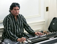 Ustad Bashir Khan on Banjo during presentation of 'Chhalla: Life , Love & Lyrics - An Evening of Punjabi Music' by Embassy of India, Washington DC on January 29.