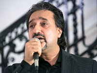 Singer Raj Nijjar performing during presentation of 'Chhalla: Life , Love & Lyrics - An Evening of Punjabi Music' by Embassy of India, Washington DC on January 29, accompanied by Adnan Masood (Keyboard), Ustad Bashir Khan (Banjo) and Ganesh Jagtap (Dholak).