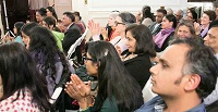 Guests in attendance at the cultural event "'Dancing Desire' - Shades of Love in Classical Dance", presented by Embassy of India, Washington DC on May 6, 2016.