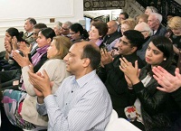 Guests in attendance at the cultural event "'Dancing Desire' - Shades of Love in Classical Dance", presented by Embassy of India, Washington DC on May 6, 2016.