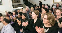 Guests in attendance at the cultural event "'Dancing Desire' - Shades of Love in Classical Dance", presented by Embassy of India, Washington DC on May 6, 2016.