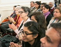 Guests in attendance at the cultural event "'Dancing Desire' - Shades of Love in Classical Dance", presented by Embassy of India, Washington DC on May 6, 2016.