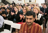 Guests in attendance at the cultural event "'Dancing Desire' - Shades of Love in Classical Dance", presented by Embassy of India, Washington DC on May 6, 2016.