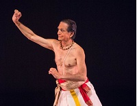 Bharatanatyam Dancer Rama Vaidyanathan performing during 'Dancing Across Generations: Performance and Panel Discussion' cultural event presented by Embassy of India, Washington DC, in collaboration with Dakshina Dance Company, at Atlas Performing Arts Centre on October 29, 2015.