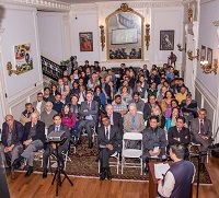 Audience in attendance during the lecture by Mr. Vikram Raghavan, constitutional expert, during Constitution Day Celebrations at the Embassy of India on December 9, 2016.