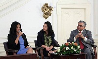 Discussion event 'The Evolving Role of Indian American in US Politics: Building Coalitions, Raising Resources and Getting out the Vote' with Pramila Jayapal, State S(WA), Kesha Ram, State Delegate(VT) and moderated by Shekhar Narasimhan, Chairman, AAPI Victory Fund.