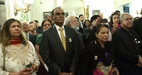 Guests in attendance at the Diwali Celebration and Diwali Forever Stamp Dedication event hosted by the Embassy of India, Washington, DC, on November 18.