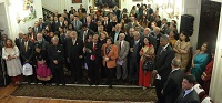 Guests in attendance at the Diwali Celebration and Diwali Forever Stamp Dedication event hosted by the Embassy of India, Washington, DC, on November 18.