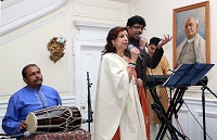Musical group 'Tarang' rendering patriotic songs in various Indian languages.