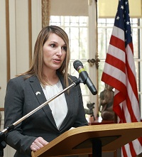 Deputy Secretary of State Heather Higginbottom speaking on the occasion.