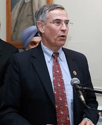 Mr. Rush Holt Jr, Congressman, New Jersey, addressing the gathering.