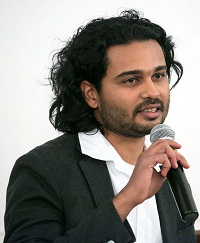 Producer Rishi Bhilawadikar at the cultural event 'For Here or To Go ? - Feature Film by Director Rucha Humnabadkar, presented by Embassy of India, Washington DC on November 20, 2015.