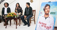 Remarks by Panel consisting of Director Rucha Humnabadkar, Writer/Producer Rishi Bhilawadikar and Actor Omi Vaidya, at the cultural event 'For Here or To Go ? - Feature Film by Director Rucha Humnabadkar, presented by Embassy of India, Washington DC on November 20, 2015.