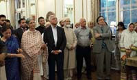 Guests in attendance at the 'Eid-ul-Fitr' celebrations hosted at the Embassy Residence on July 31, 2016.
