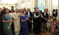 Guests in attendance at the 'Eid-ul-Fitr' celebrations hosted at the Embassy Residence on July 31, 2016.