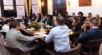 Briefing for the students of Global Policy Program, School of Advanced International Studies, Johns Hopkins University at Embassy of India, Washington DC on November 4, 2016