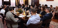 Briefing for the students of Global Policy Program, School of Advanced International Studies, Johns Hopkins University at Embassy of India, Washington DC on November 4, 2016