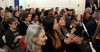 Guests in attendance at the Discussion event 'India and Israel: A Growing Relationship', presented at Embassy of India, Washington, DC on February 29, 2016 by American University in association with Embassies of India and Israel.