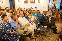 Guests in attendance at 'Monsoon Melodies: A Themed Musical Presentation Celebrating Indian Monsoon' event at Embassy on August 3, 2015