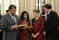Singing of Hanukkah song.
