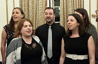 Hanukkah songs in Hebrew and English by Makela Young Jewish Professional Singers' group.
