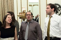 Hanukkah songs in Hebrew and English by Makela Young Jewish Professional Singers' group.